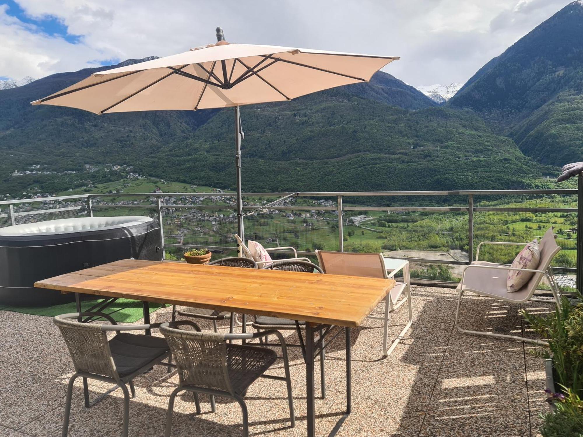 La Cà del CUNFEC Apartamento Sondrio Exterior foto